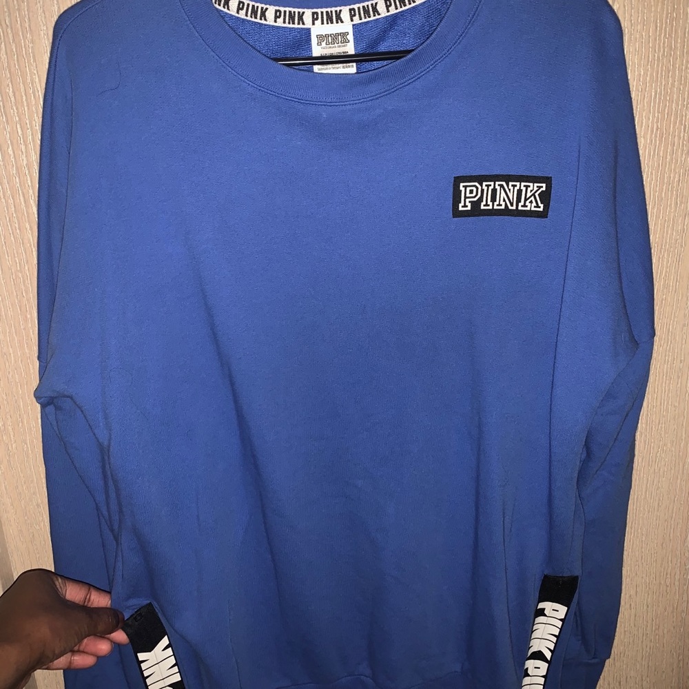 Pink- Victoria Secret crew sweatshirt